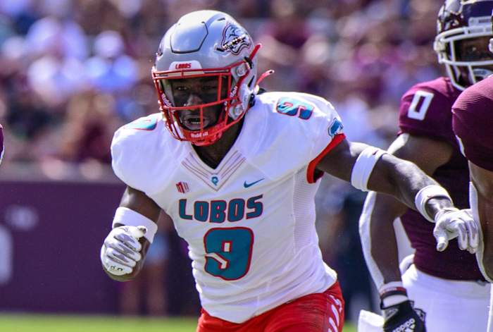 Jerrick Reed looks to make a tackle against Texas A&M.